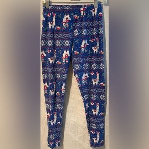 Winter/Christmas Alpaca Leggings